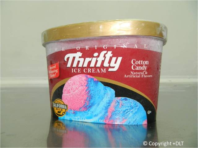 Cotton Candy - Thrifty Ice Cream Flavor